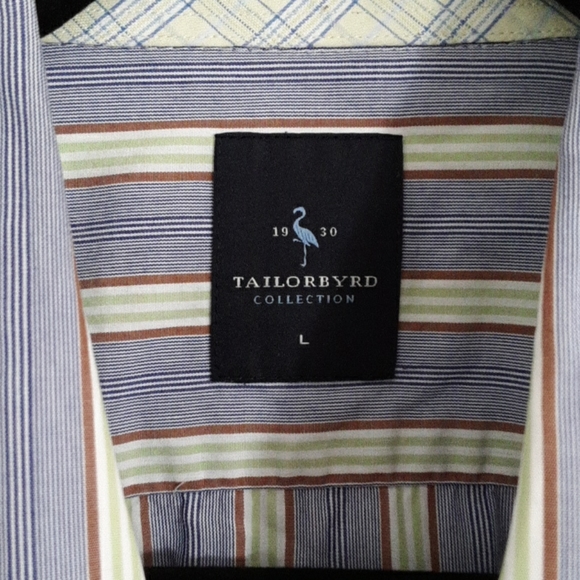 Tailorbird vertical striped shirt XL - Picture 4 of 4